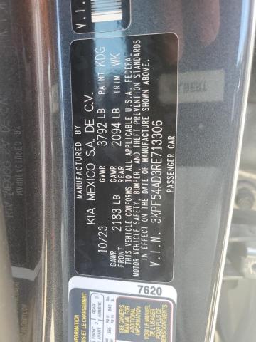 2024 KIA FORTE GT L - 3KPF54AD3RE713306