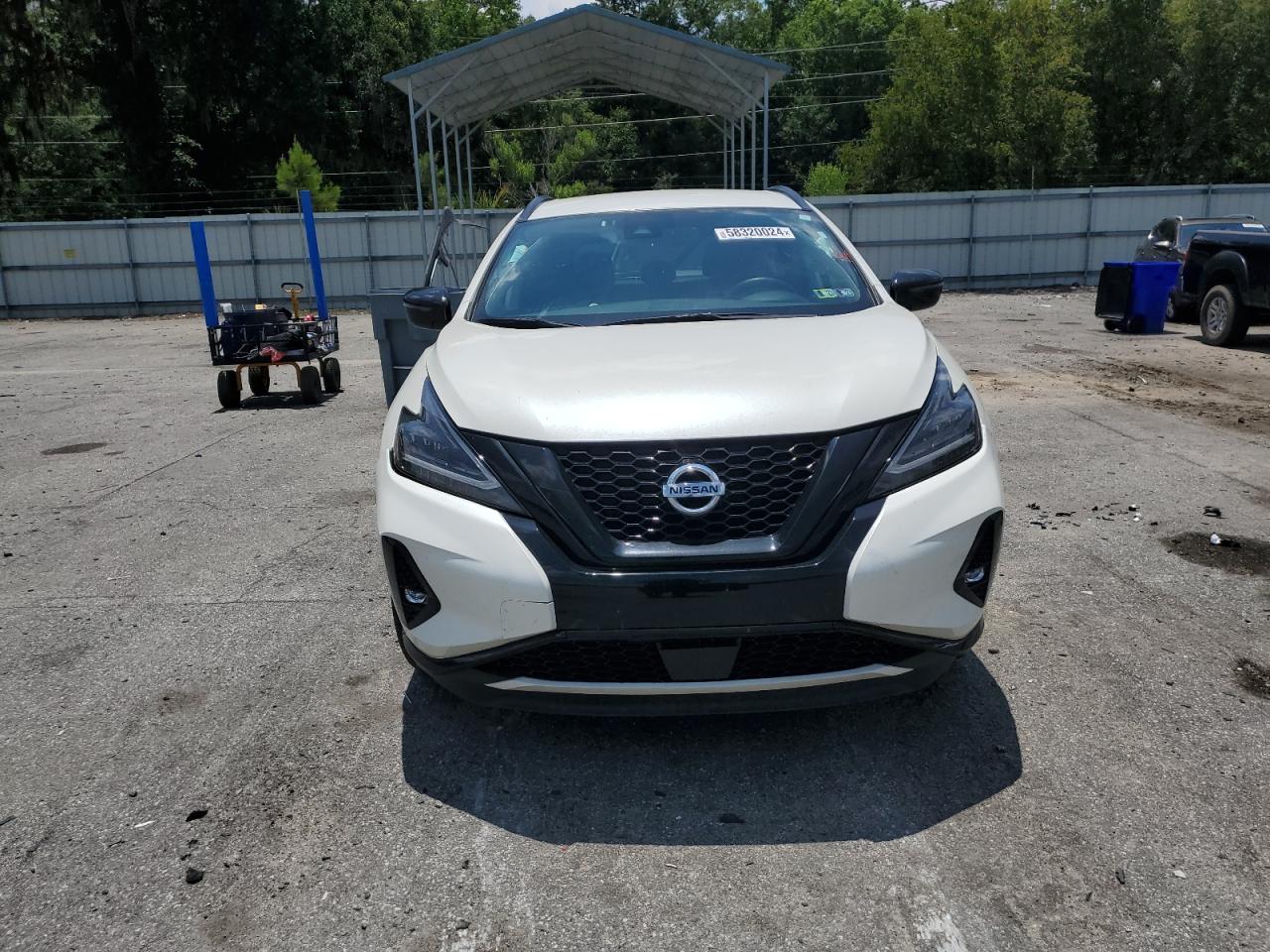 2022 Nissan Murano Sv vin: 5N1AZ2BS8NC130937