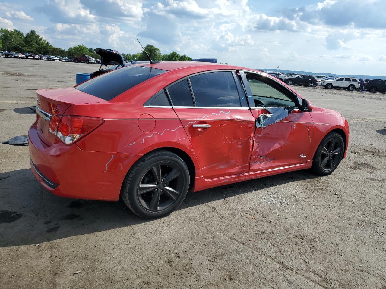 2013 Chevrolet Cruze Lt vin: 1G1PE5SB7D7247596