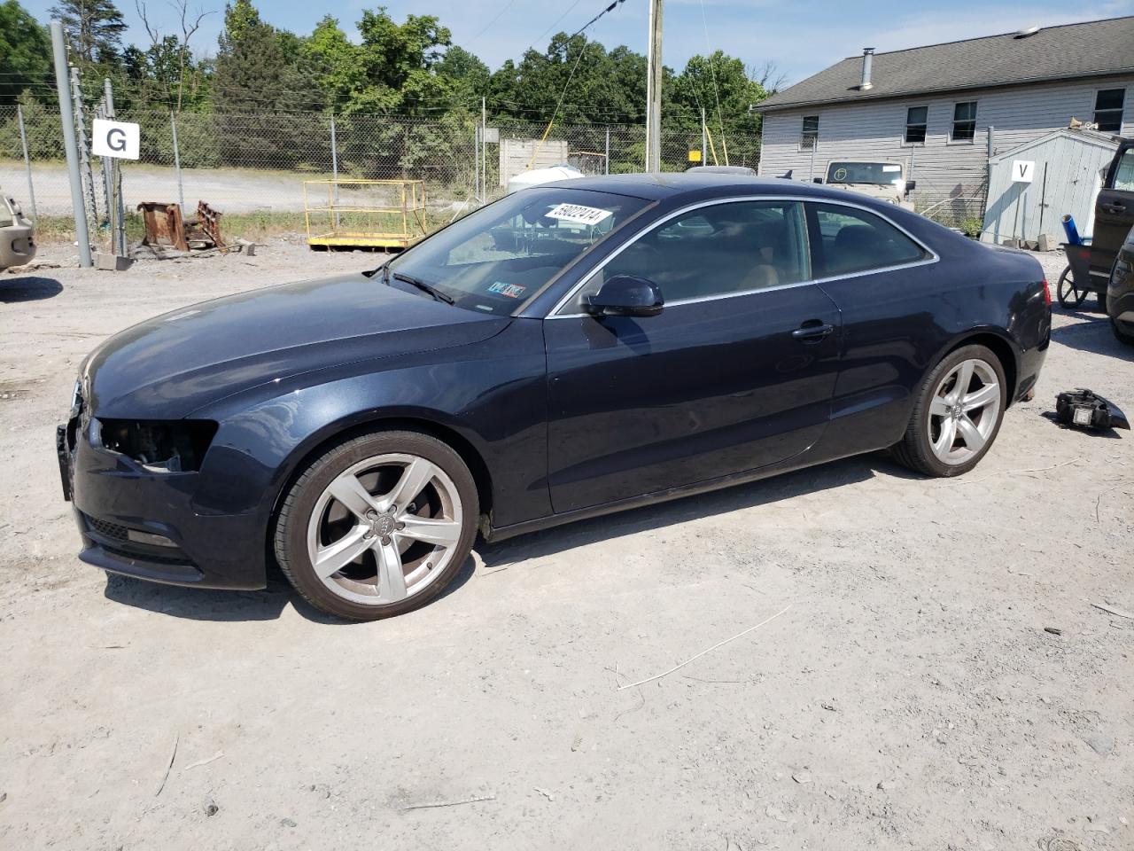 WAULFAFR9DA043580 2013 Audi A5 Premium Plus