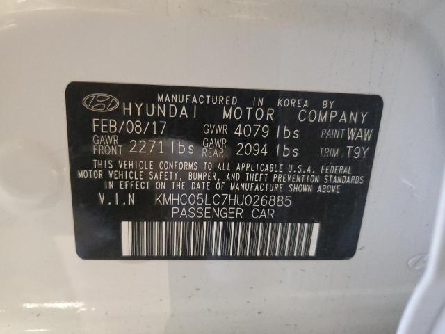 VIN KMHC05LC7HU026885 2017 Hyundai Ioniq, Limited no.12