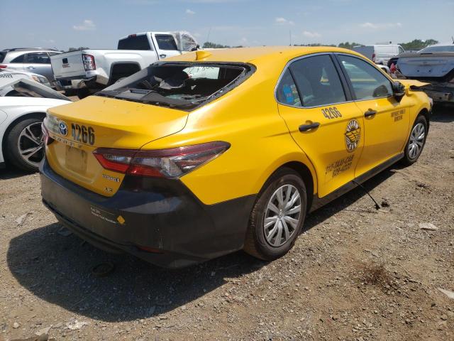 VIN 4T1C31AK1NU574015 2022 Toyota Camry, LE no.3