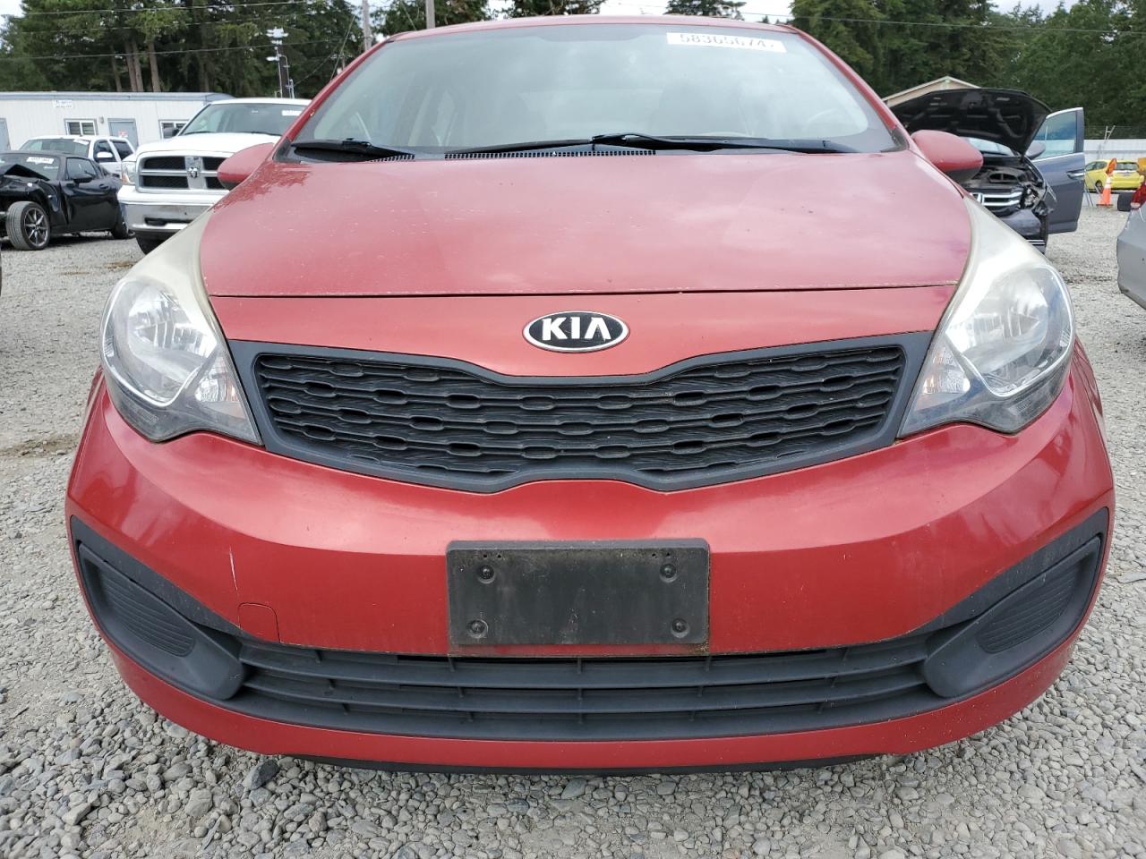 KNADM4A39E6364831 2014 Kia Rio Lx