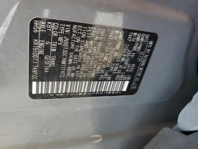 2022 Nissan Rogue Platinum VIN: JN8BT3DC1NW117472 Lot: 57502354