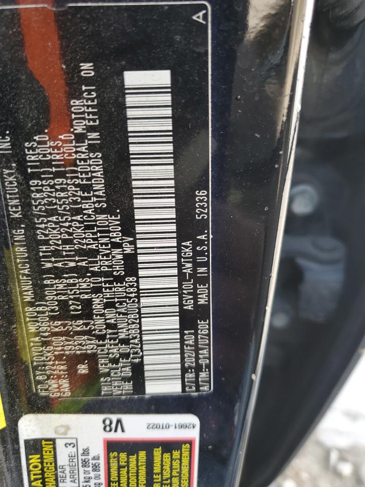 4T3ZA3BB2BU054838 2011 Toyota Venza