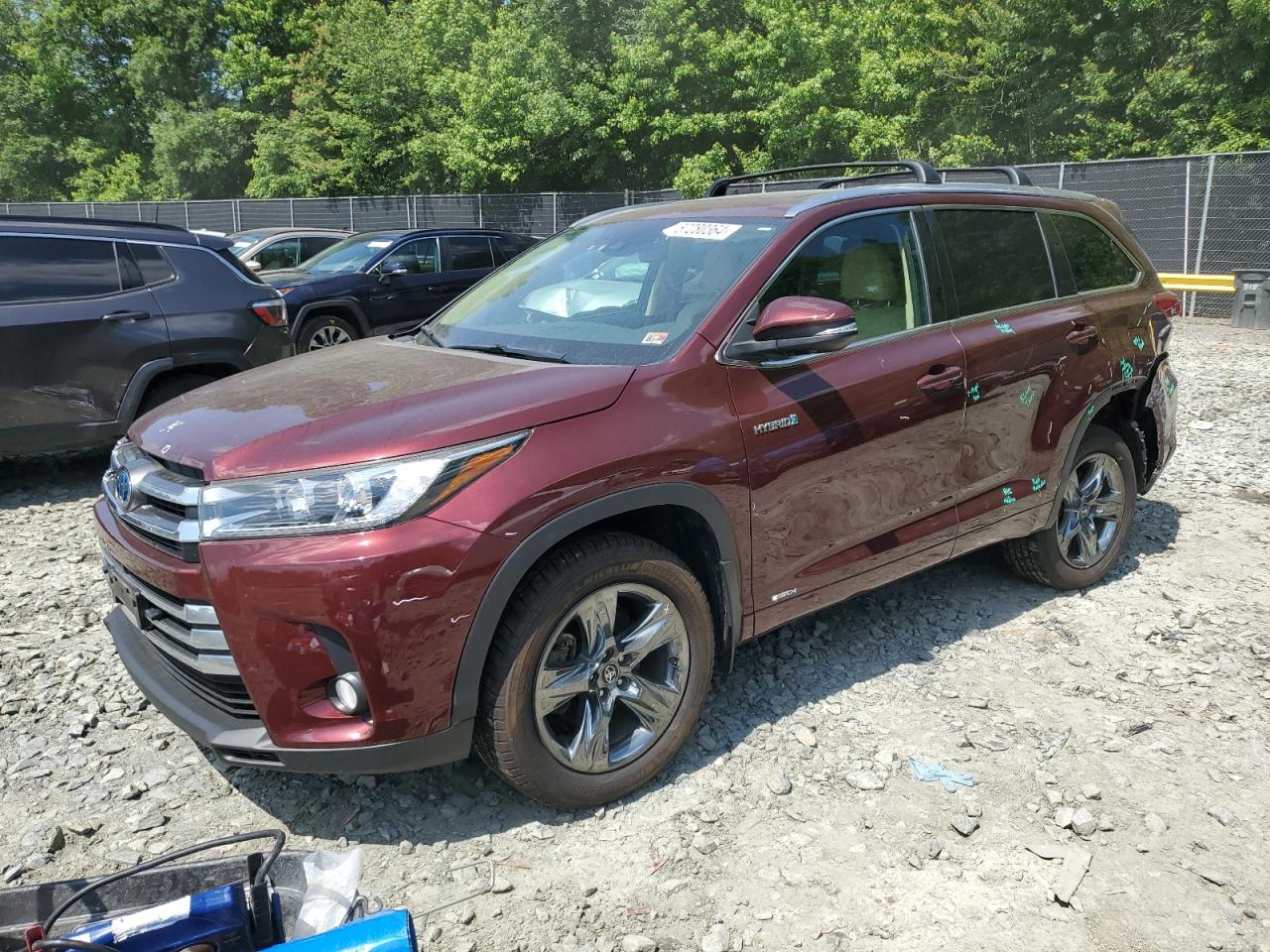 5TDDGRFH5HS027427 2017 Toyota Highlander Hybrid Limited