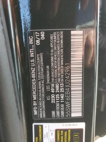 2018 MERCEDES-BENZ C 43 4MATI - 55SWF6EB4JU242961