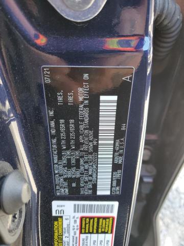 2021 Toyota Highlander Hybrid Xle VIN: 5TDHBRCH5MS532222 Lot: 59609404