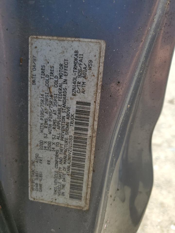 4TANL42N9VZ311583 1997 Toyota Tacoma