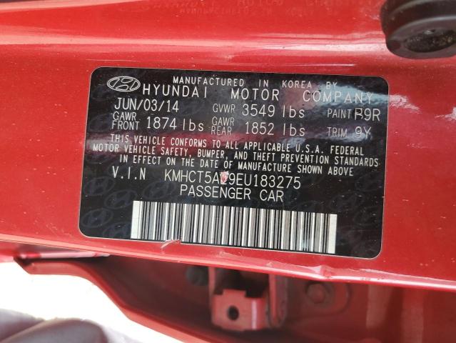 2014 Hyundai Accent Gls VIN: KMHCT5AE9EU183275 Lot: 60648874