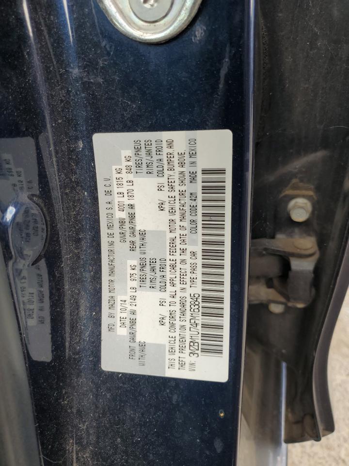 3MZBM1U74FM163845 2015 Mazda 3 Sport