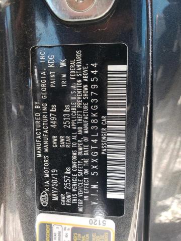 2019 Kia Optima Lx VIN: 5XXGT4L38KG379544 Lot: 57774034