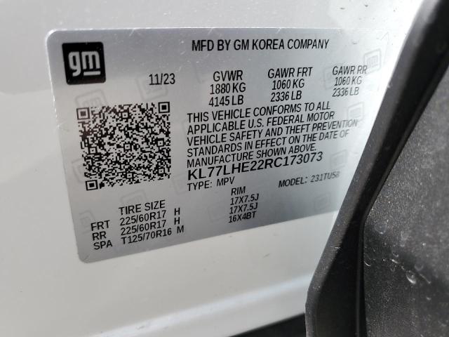 KL77LHE22RC173073 2024 CHEVROLET TRAX - Image 13