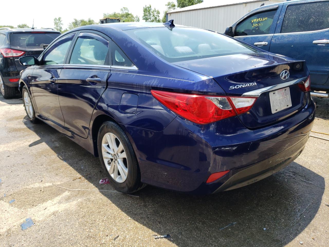 2014 Hyundai Sonata Gls vin: 5NPEB4AC4EH896264