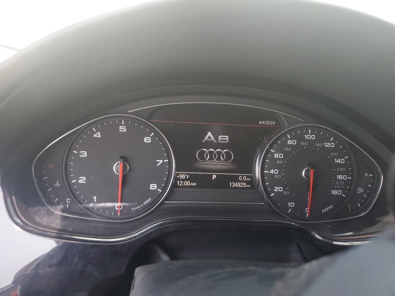 WAURVAFD5CN007328 2012 Audi A8 L Quattro