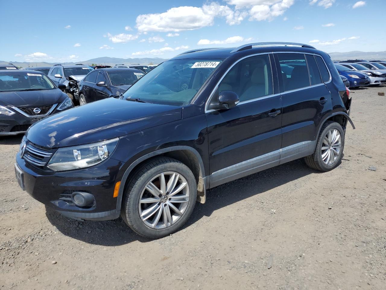 2012 Volkswagen Tiguan S vin: WVGBV7AX7CW603328