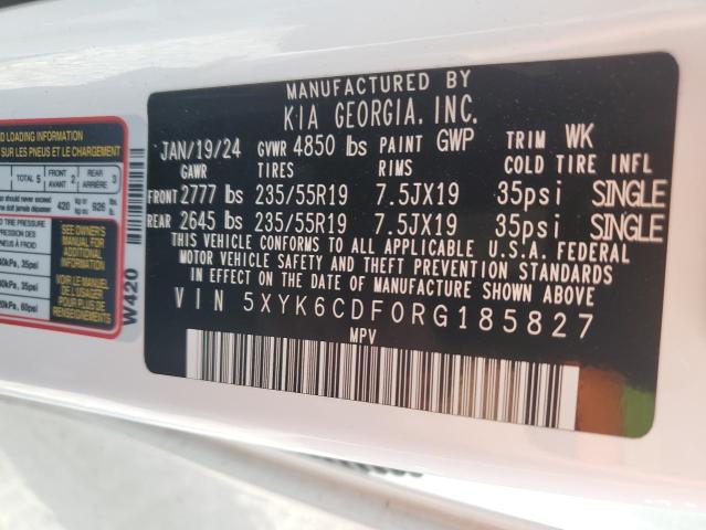 2024 Kia Sportage X Line VIN: 5XYK6CDF0RG185827 Lot: 56632414