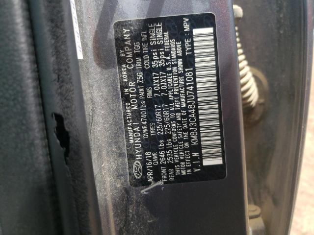 2018 Hyundai Tucson Sel VIN: KM8J3CA48JU741081 Lot: 60164784