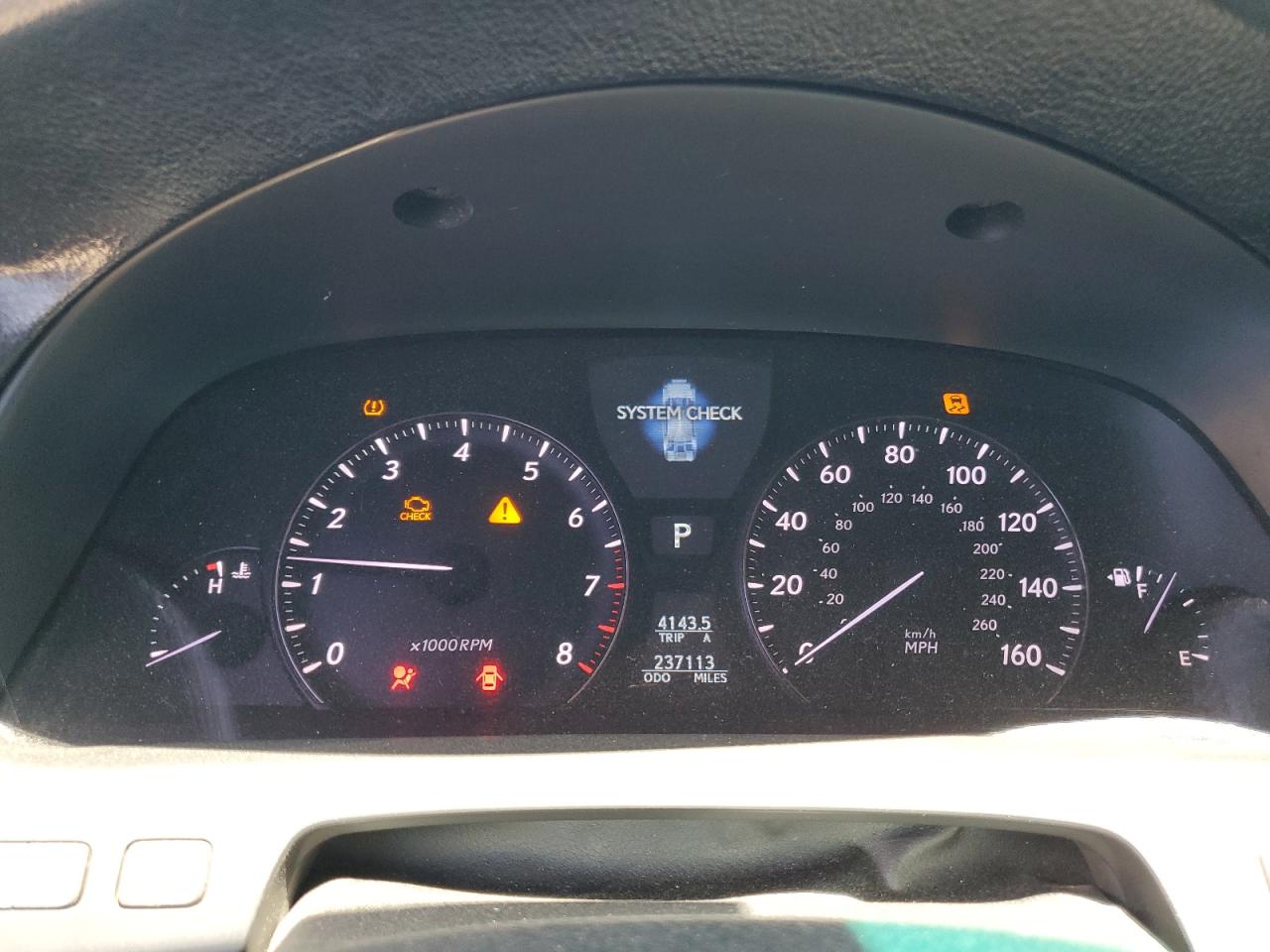 JTHBL46F775006232 2007 Lexus Ls 460