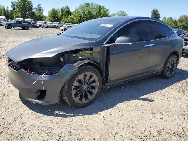 TESLA MODEL X 2018 charcoal  electric 5YJXCBE20JF124607 photo #1