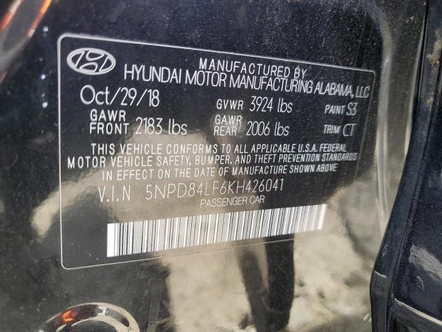 2019 HYUNDAI ELANTRA SE - 5NPD84LF6KH426041