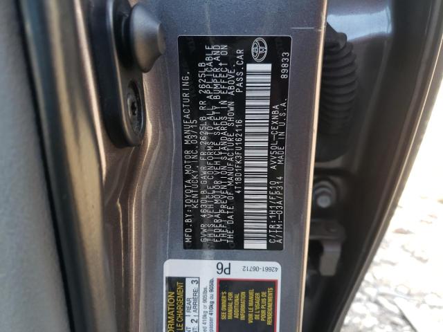 2015 TOYOTA CAMRY HYBR - 4T1BD1FK3FU162116