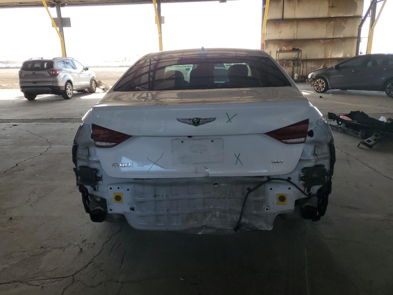 KMHGN4JE7HU170230 2017 Genesis G80 Base