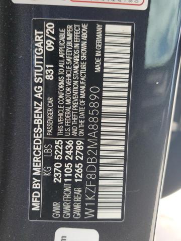 2021 MERCEDES-BENZ E 350 - W1KZF8DB2MA885890