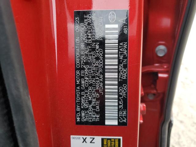 2023 TOYOTA CROWN PLAT - JTDAFAAF7P3004907