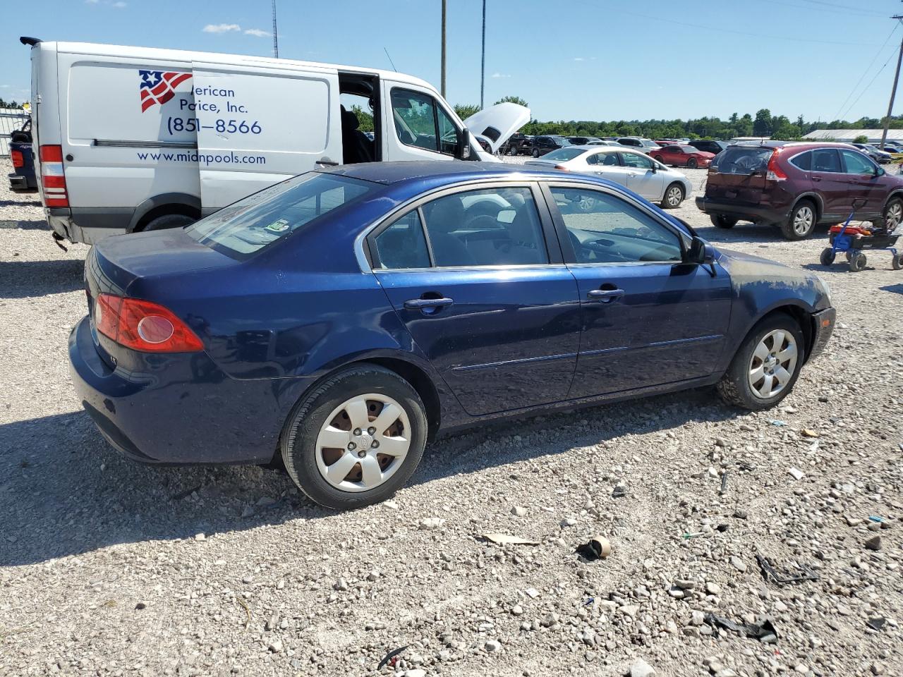 KNAGE123685183929 2008 Kia Optima Lx