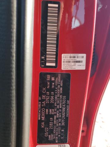 2022 Kia Forte Fe VIN: 3KPF24AD9NE476016 Lot: 58258634