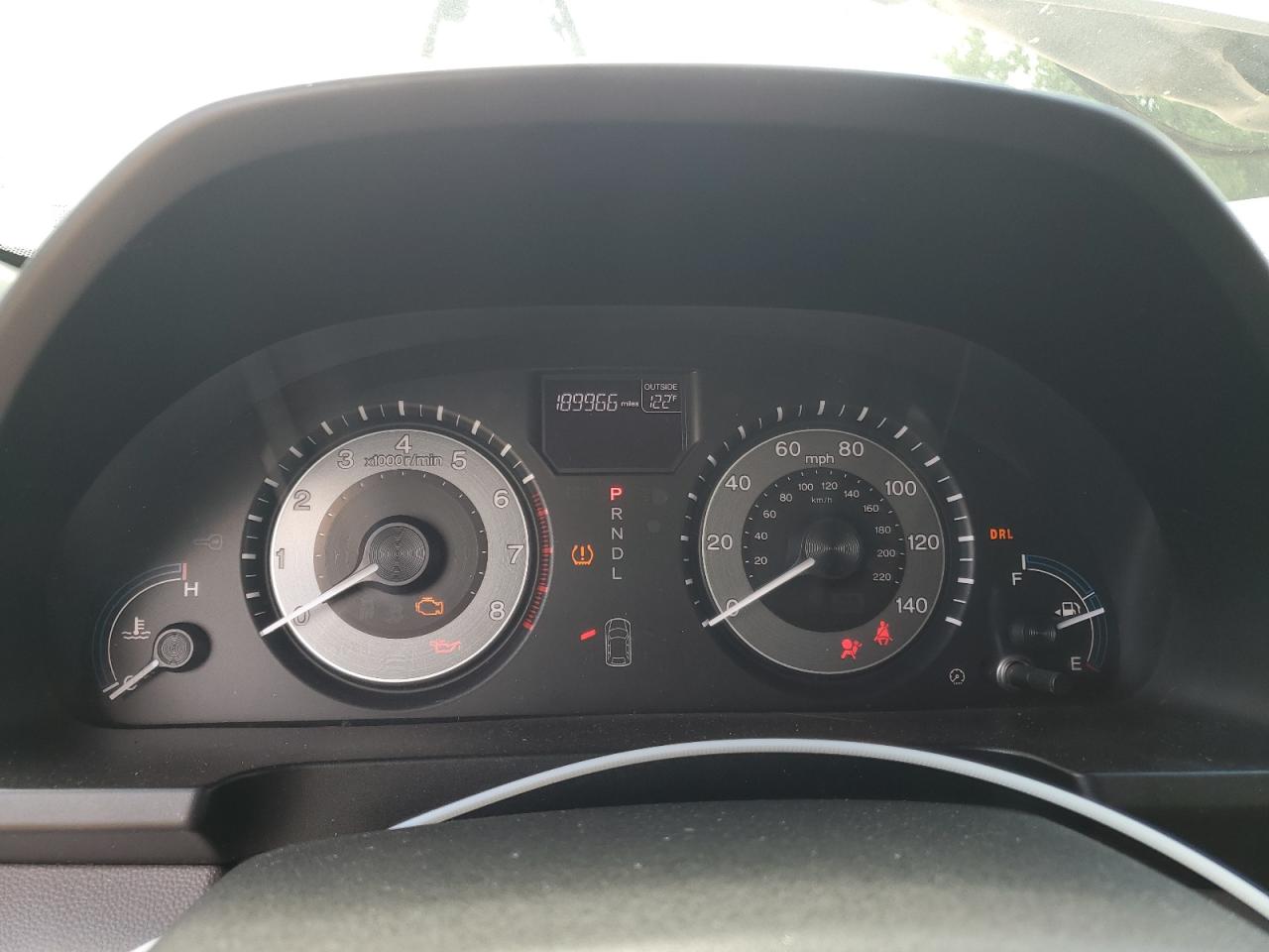 5FNRL5H67CB089009 2012 Honda Odyssey Exl