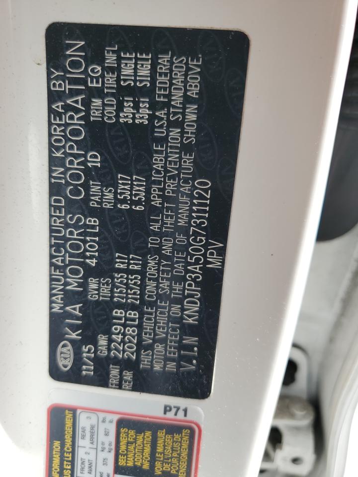 KNDJP3A50G7311120 2016 Kia Soul +