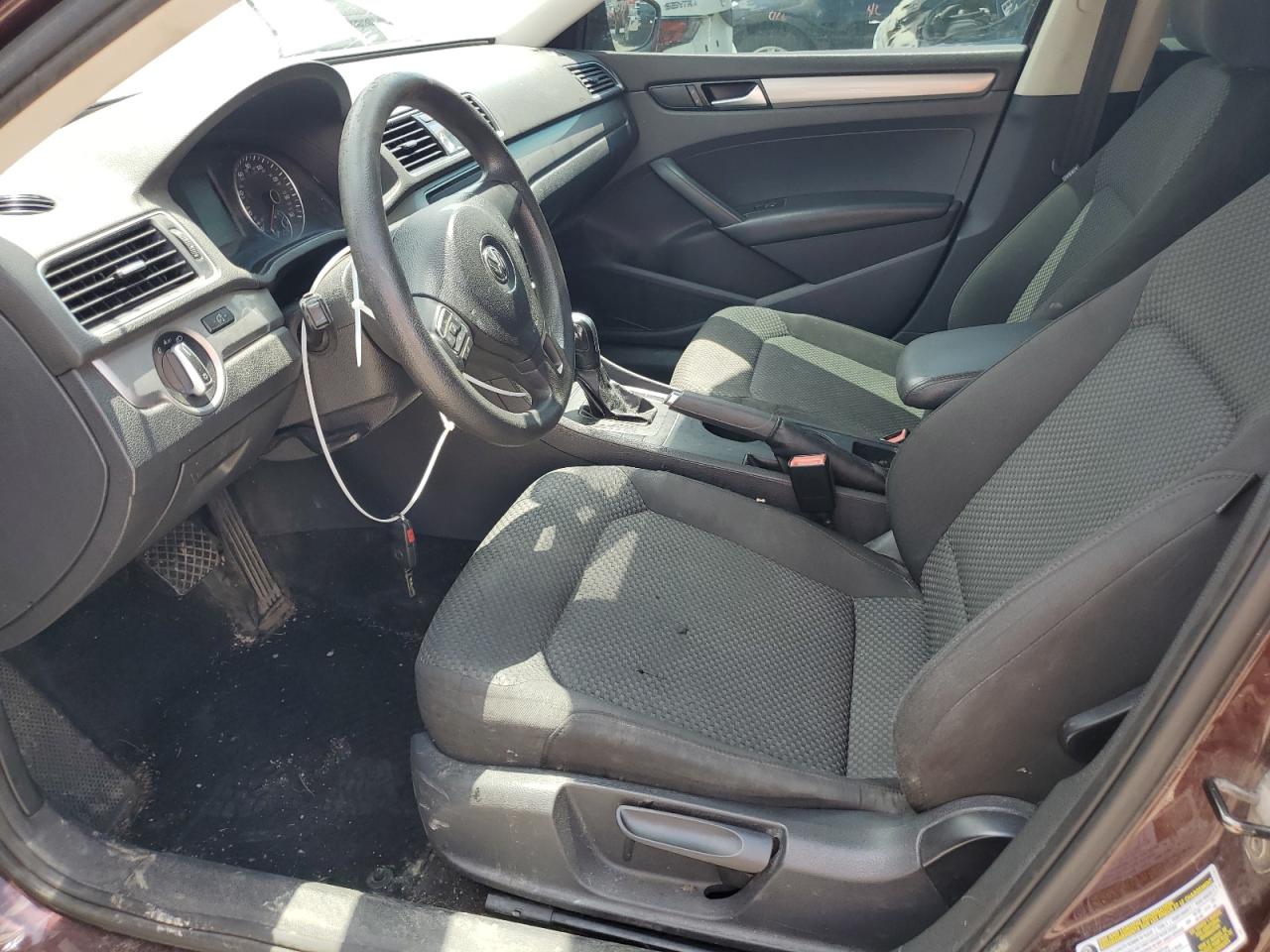 1VWAP7A39CC087138 2012 Volkswagen Passat S