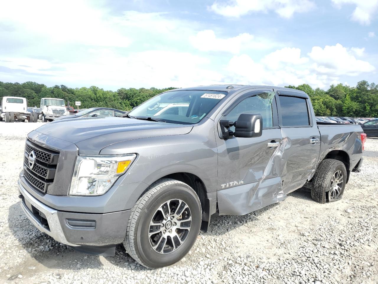 1N6AA1EF7MN525468 2021 Nissan Titan Sv