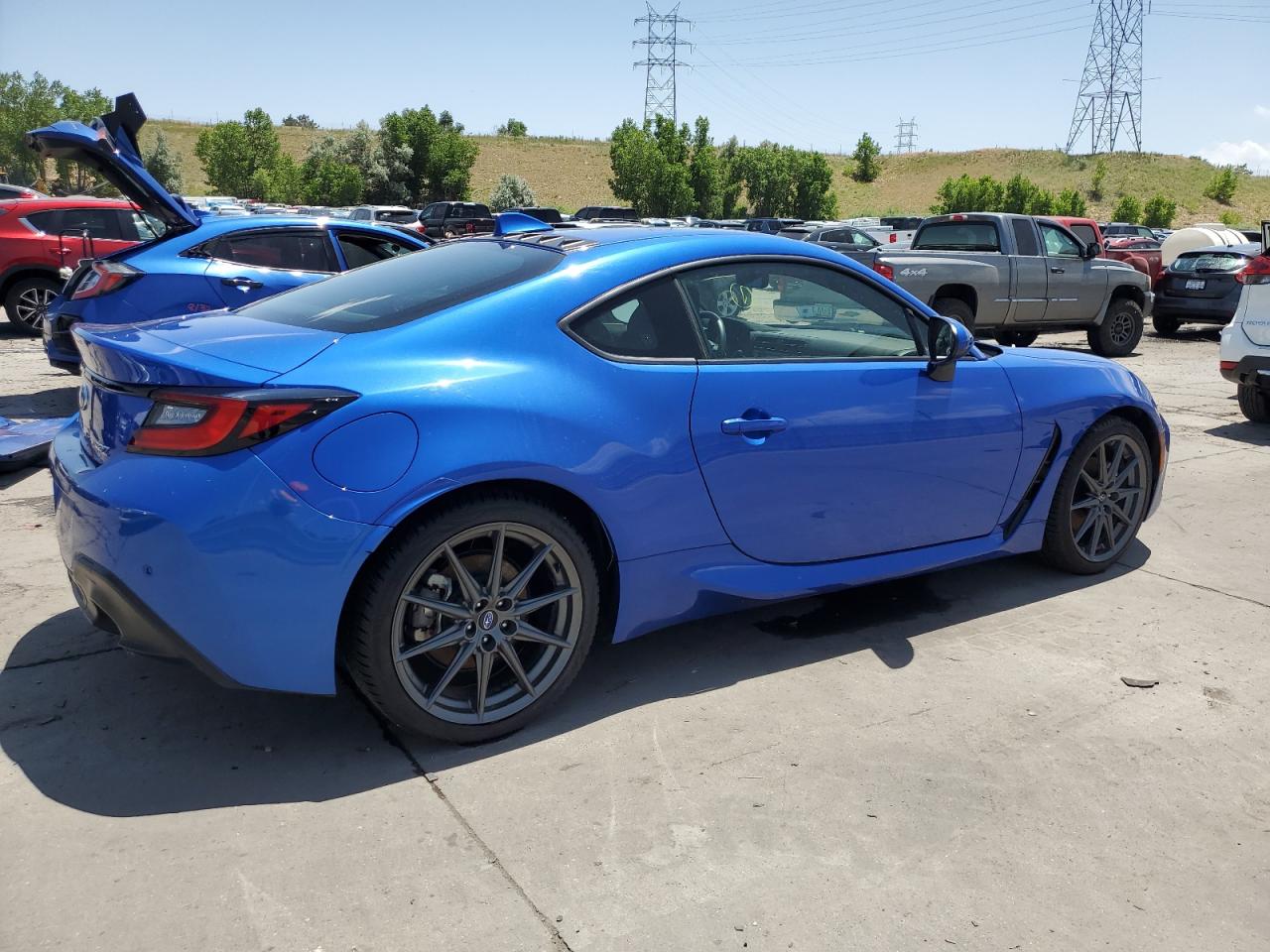 2022 Subaru Brz Limited vin: JF1ZDBF1XN8702364