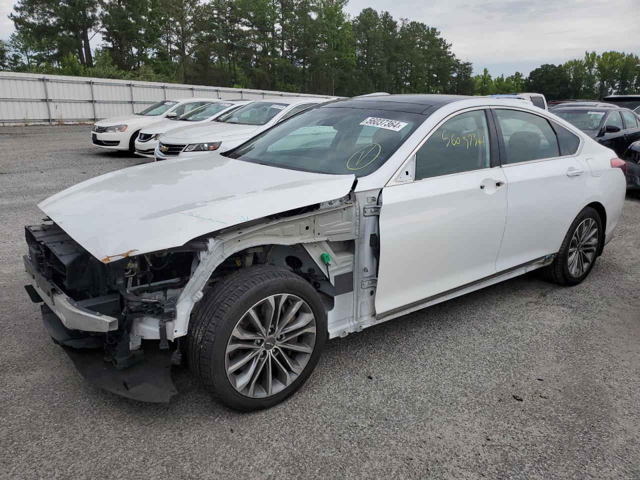 KMHGN4JE9HU170763 2017 Genesis G80 Base