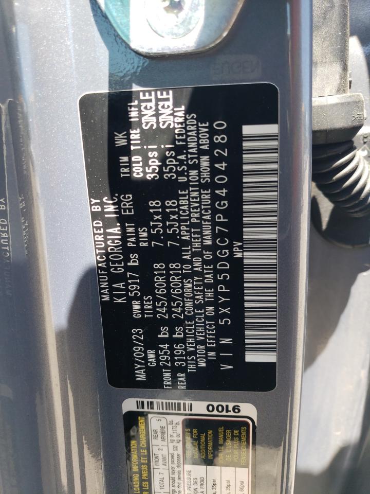 5XYP5DGC7PG404280 2023 Kia Telluride Sx