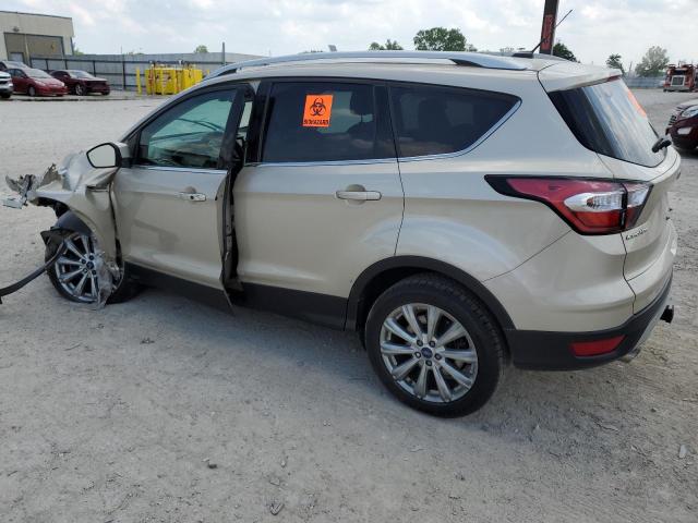 FORD ESCAPE TIT 2017 gold  gas 1FMCU9J97HUF04998 photo #3