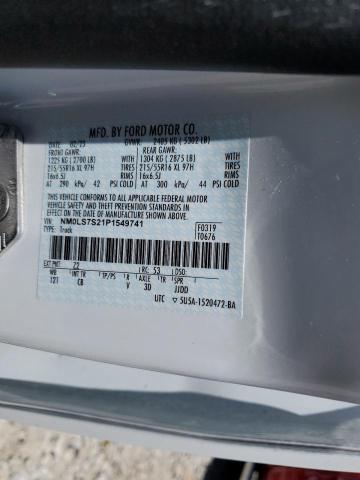 2023 Ford Transit Connect Xl VIN: NM0LS7S21P1549741 Lot: 60250914