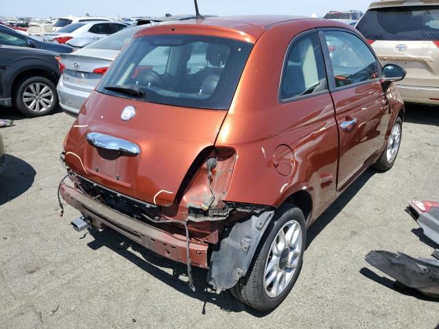 FIAT 500 POP 2013 orange  gas 3C3CFFAR1DT545987 photo #4