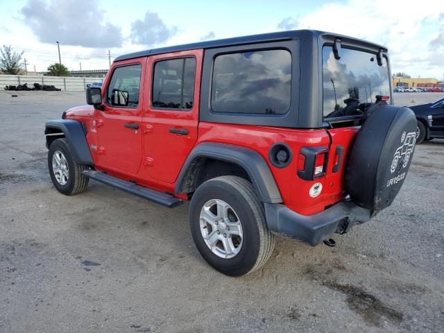 2019 Jeep Wrangler Unlimited Sport VIN: 1C4HJXDG6KW646417 Lot: 58966234