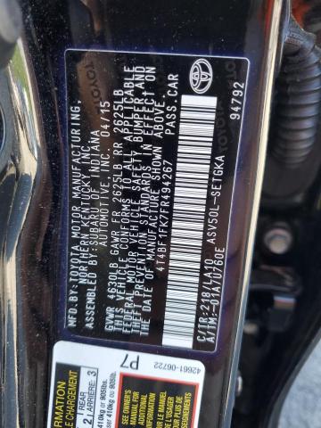 VIN 4T4BF1FK7FR494267 2015 Toyota Camry, LE no.12