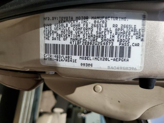 4T1BF28B02U254873 2002 Toyota Avalon Xl