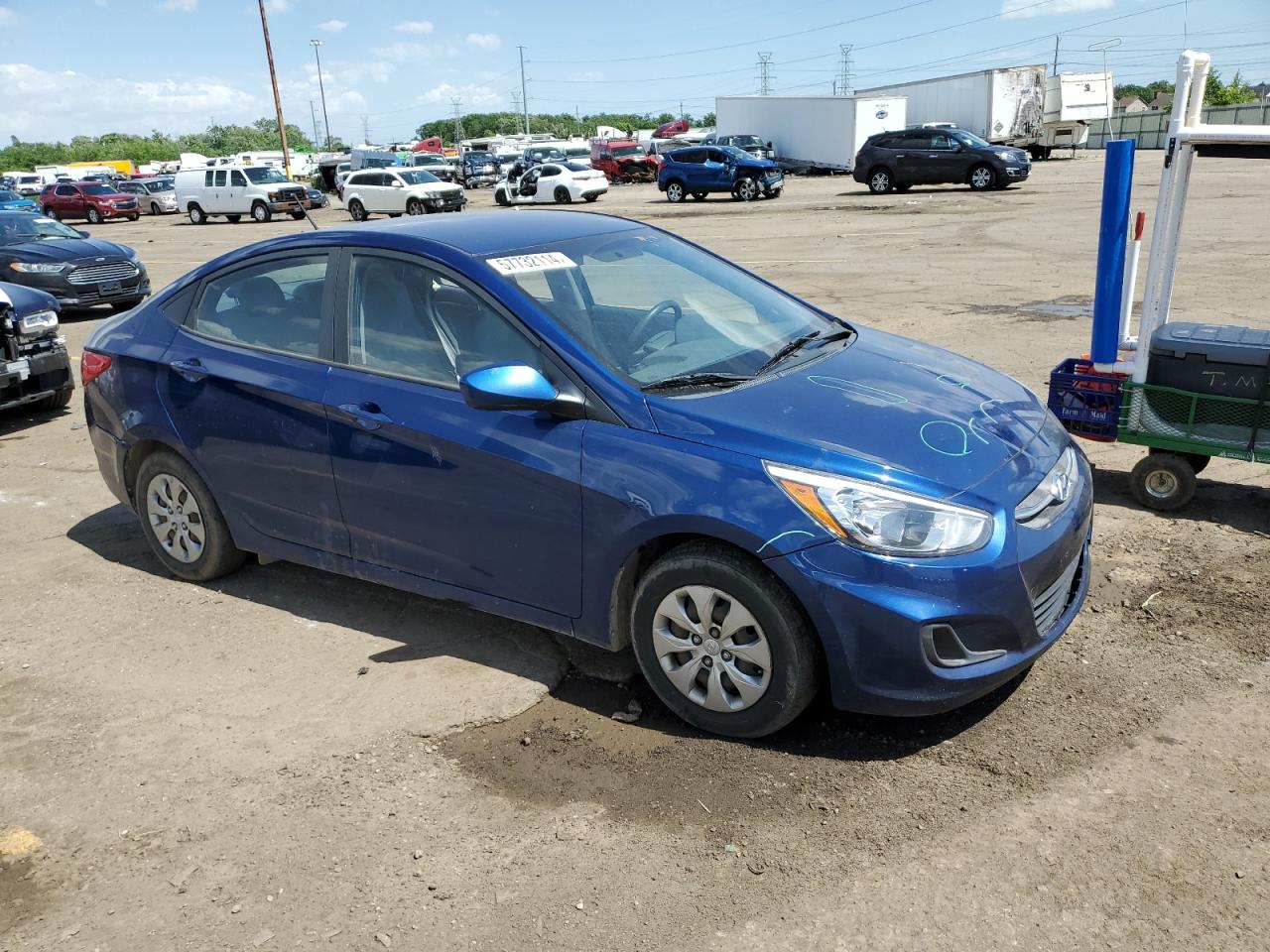 2016 Hyundai Accent Se vin: KMHCT4AE9GU094626