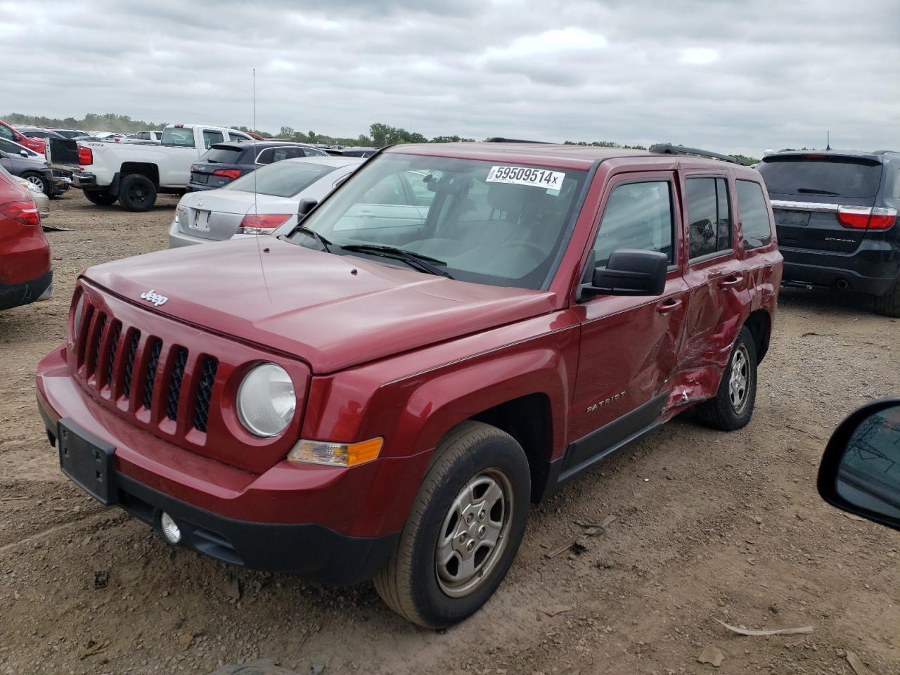 2012 Jeep Patriot Sport vin: 1C4NJRBB7CD610822