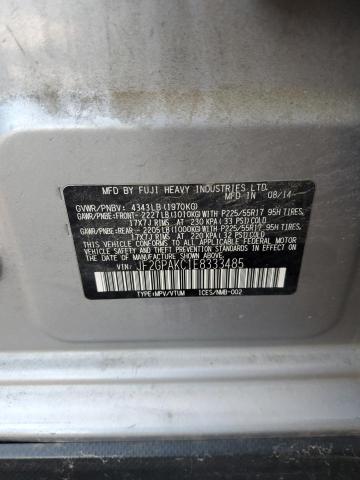 2014 Subaru Xv Crosstrek 2.0 Limited VIN: JF2GPAKC1E8333485 Lot: 59585034