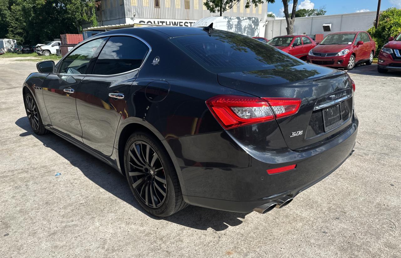 2017 Maserati Ghibli S vin: ZAM57RTA4H1234007