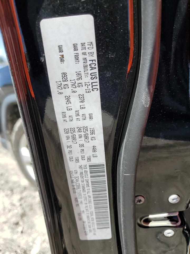 3C4NJCBB8LT169516 2020 Jeep Compass Latitude