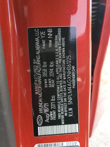 2022 Hyundai Elantra Sel VIN: 5NPLM4AGXNH061225 Lot: 60701824